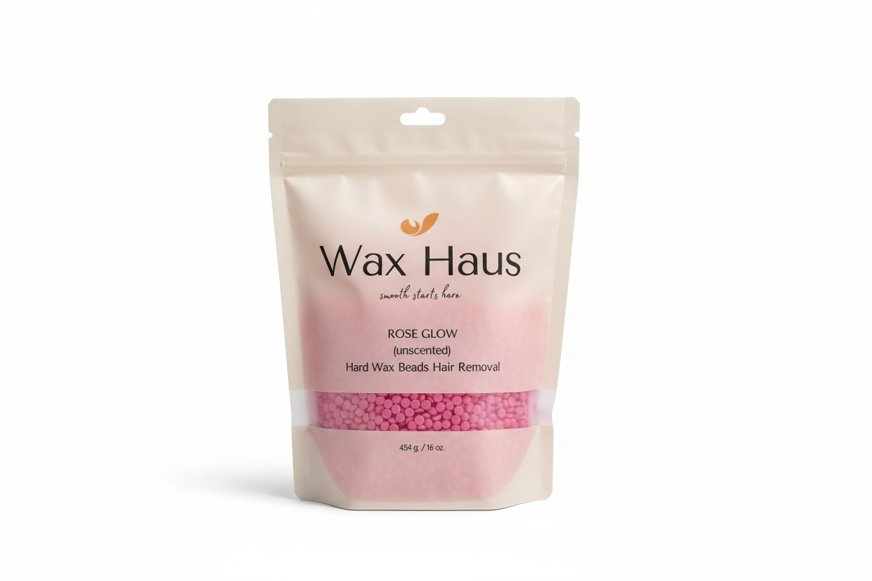 Wax Haus Hard Wax Beads - Rose Glow (unscented)